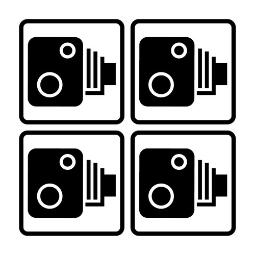 Car cctv camera icon - 4,