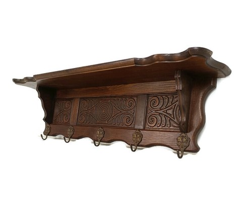 Antique coat hat rack hand - antique,