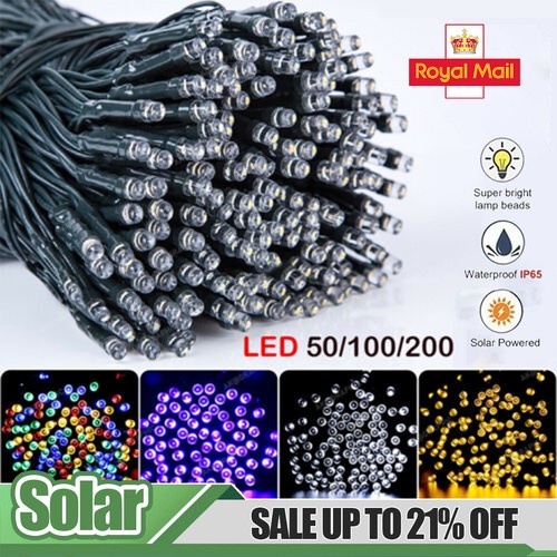 Solar fairy string lights - fairy,
