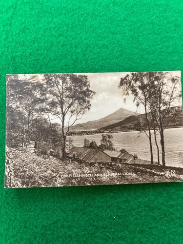 Loch rannoch vintage - rannoch, postcard