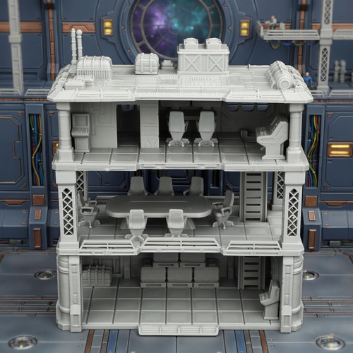 Sci terrain rpg buildings - terrain,