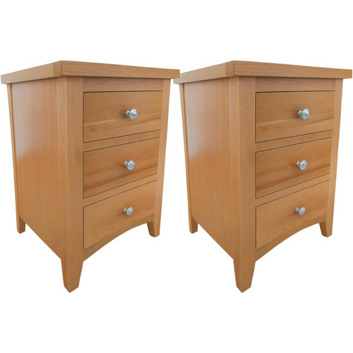 Nordale light oak pair - oak, 3