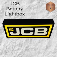 JCB 3D Printed LED Lightbox