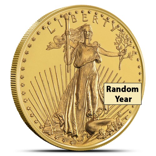 American gold eagle 5 - oz, $5