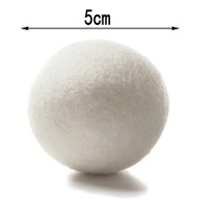 6PCS 5CM Reusable Wool Tumble