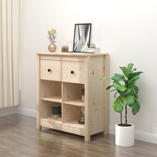Modern Solid Wood Pine Sideboard Home Storage Cabinet Highboard vidaXL