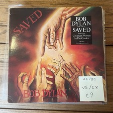 Bob Dylan Saved A1 B1 Vinyl