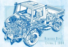 Classic  Mercedes Benz Unimog