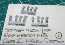 Goalkeeper x 12 RN Close in Weapon System by Skytrex, Scale 1/1250 Ship Model