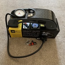 AA Heavy Duty Foot Pump Single