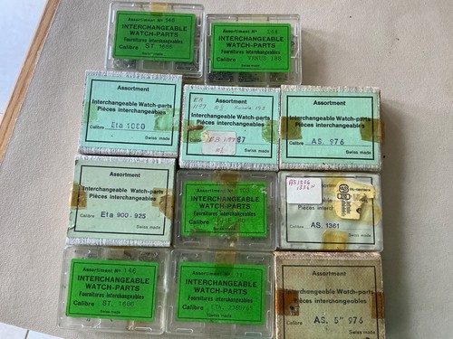 Joblot watch parts swiss made - joblot,