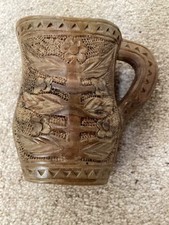 Vintage Scandinavian Carved