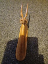 Wooden Gazelle Wall Hanger