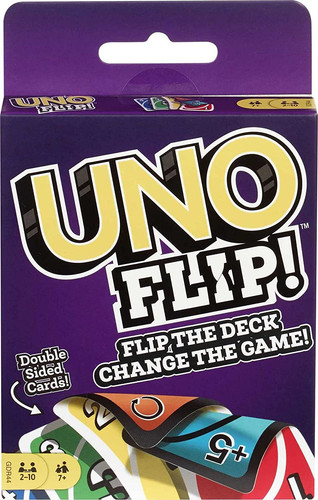 Uno flip card game - uno,