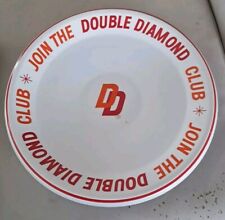 Vintage 1960s Double Diamond Club Ashtray - 9 inch diameter- Gresley Pottery.