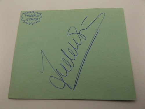 Autograph book page - autograph,