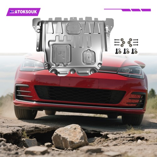 Metal skid plate for golf - skid, vw