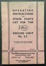 Villiers motorcycle - mk, 2f