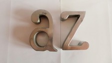 PAIR OF A - Z SHABBY CHIC METAL  BOOKENDS