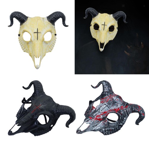 Halloween mask sheep head - halloween,