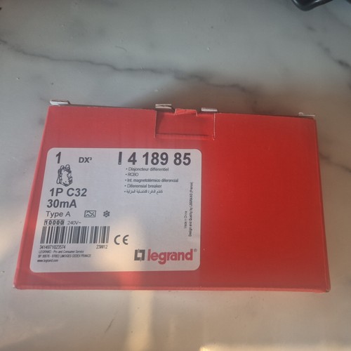 Legrand 418985 32amp rcbo - legrand,