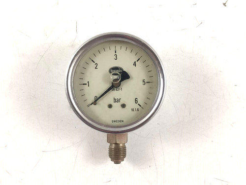 Brannam pressure gauge - brannam, bar
