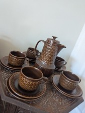 60s Retro Coffee Set Mugs