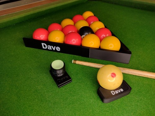 Snooker pool personalised - or,
