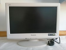 Panasonic Viera TX-L19X10BW 19" 720p HD LCD TV with instructions & remote - VGC