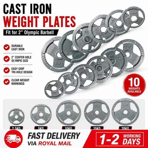 Weight plates sets - pair, cast