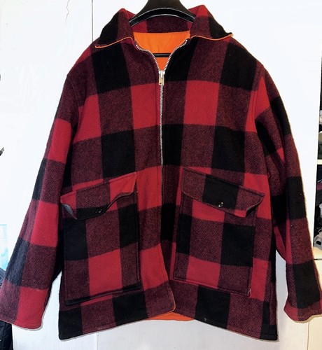 Vintage woolrich reversible - woolrich,