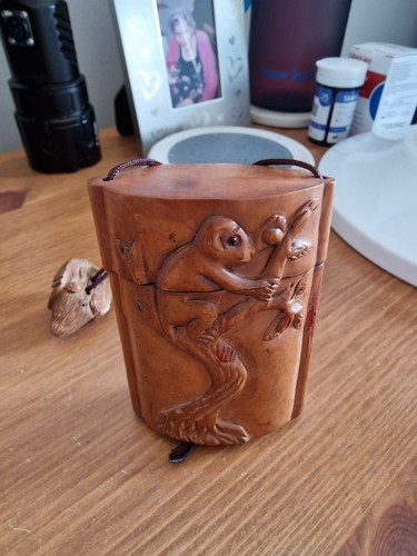 Vintage hand carved - carved, japanese