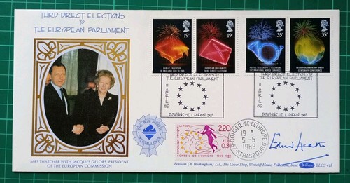 1989 anniversaries benham fdc - 1989,