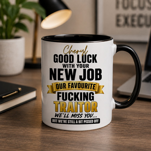 Funny leaving work gift - work,