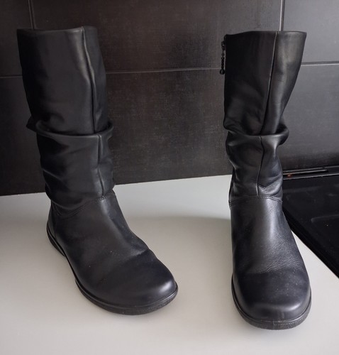 Hotter mystery black leather - mystery,