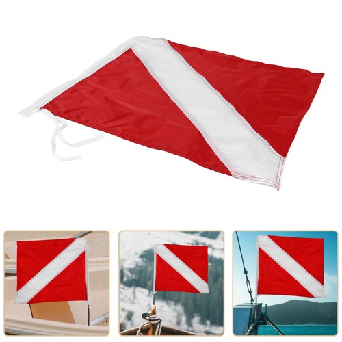 Warning flag diving for boat - warning,