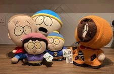 South Park Vintage 1998 Plush Soft Toys X 5 Bundle Limited Edition Kenny Cartman