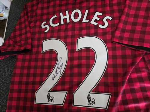 Paul scholes signed man - paul,