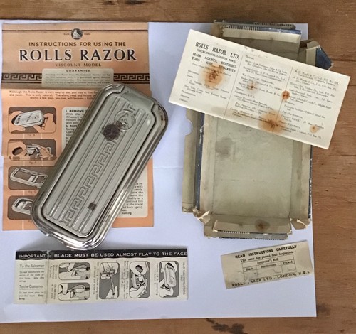 Vintage rolls razor viscount - rolls,