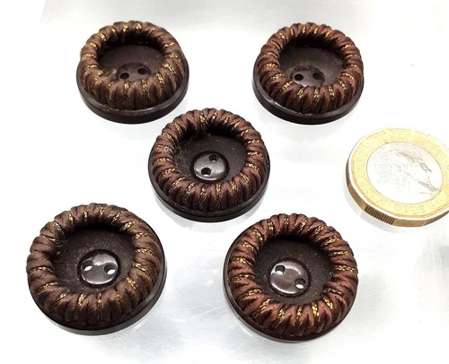 Vintage brown with gold - vintage,