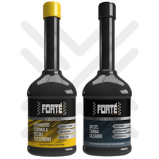 Forte Advanced Diesel Treatment & Forte Turbo Cleaner 400ML QTY 2 *TWIN PACK*