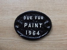 British Railways Wagon Plate -