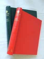 STANLEY GIBBONS GREAT BRITAIN WINDSOR SPRINGBACK STAMP ALBUMS RED/GREEN/BLACK