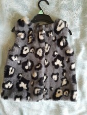NEXT Kids Faux Fur Grey Animal
