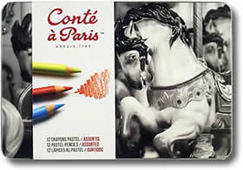 Conte paris pastel - paris, pencils