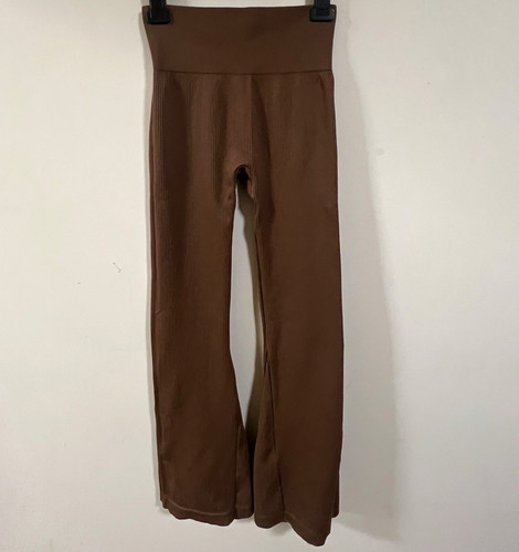 Ribbed flared yoga - yoga, leggings
