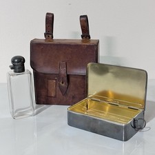 VtgLeather Hunting Canteen Set
