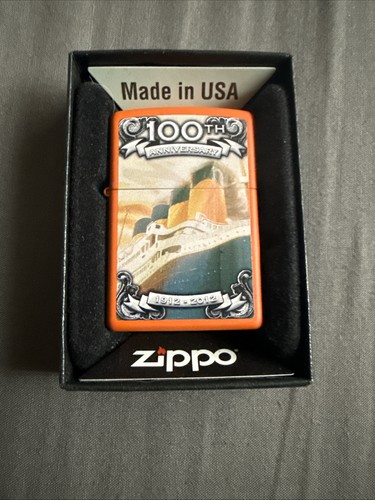 Zippo lighter titanic 100th - titanic,