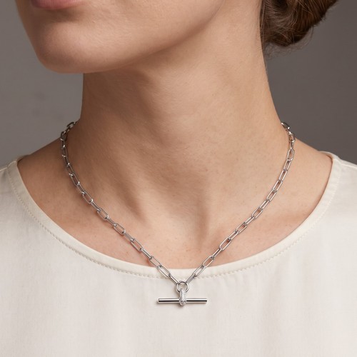 Rhodium plated cz - +,