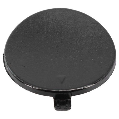 Black front bumper towing - front,